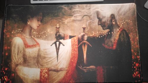 1 Player Custom Playmat photo review