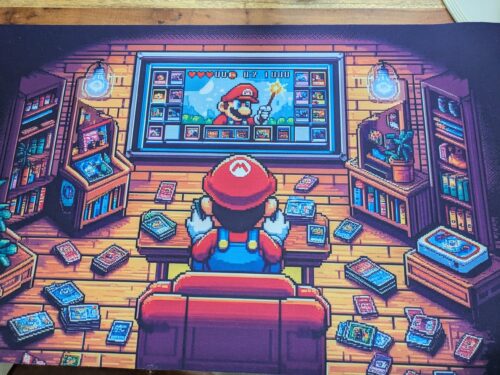 1 Player Custom Playmat photo review