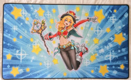 Click to view full screen 1 Player Custom Playmat photo review