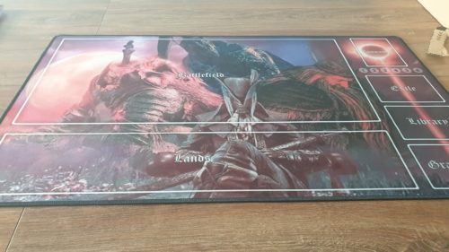 1 Player Doublesided Custom Playmat photo review