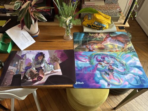 1 Player Custom Playmat photo review