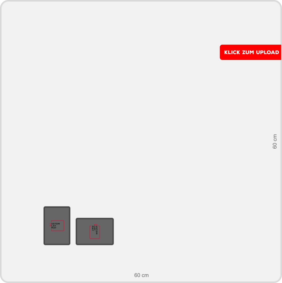 2 Player Custom Playmat Custom Playmat