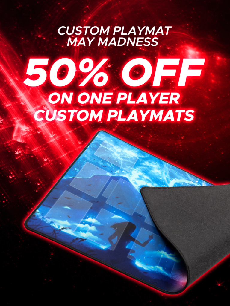 1 Player Playmats Custom Playmat