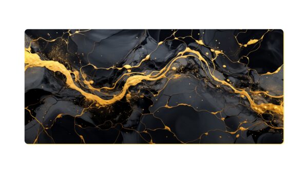 Gaming Mouse Pad XXL - Liquid Gold – 003